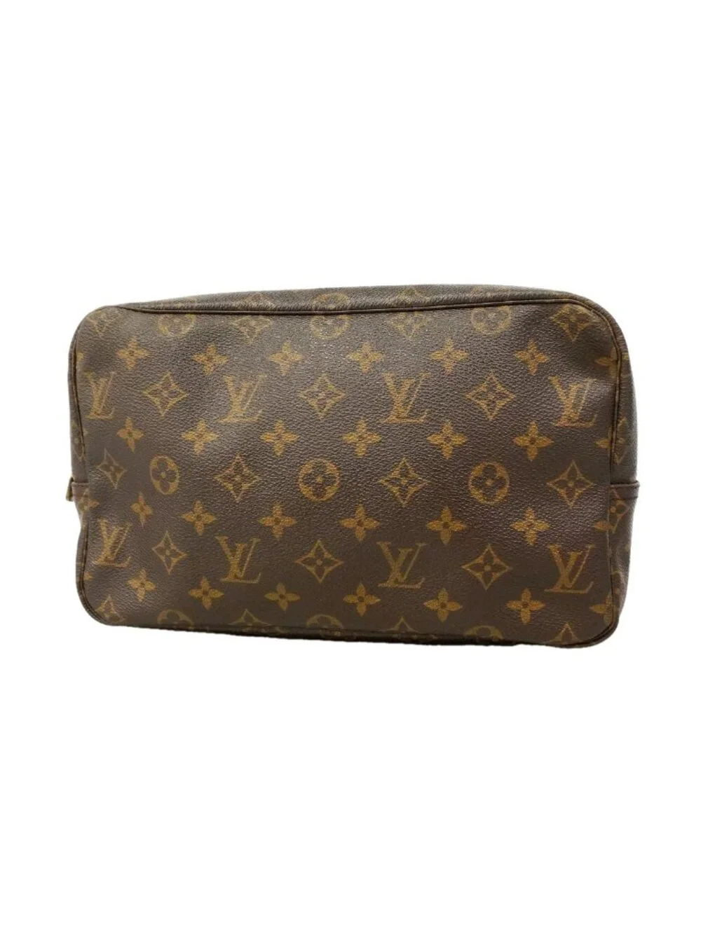 Louis Vuitton Pouch Monogram Trousse Toilet 28 Brown